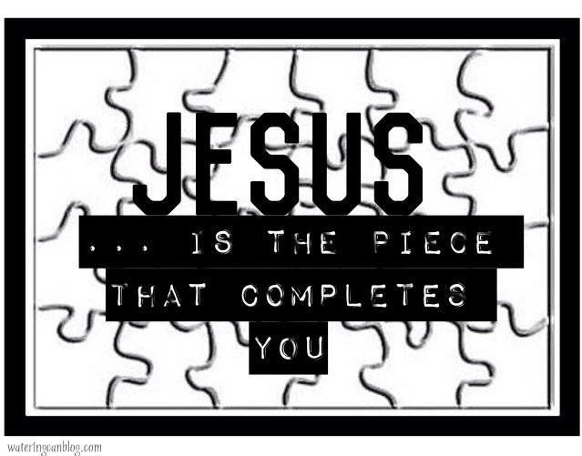 Jesus=the missiing piece