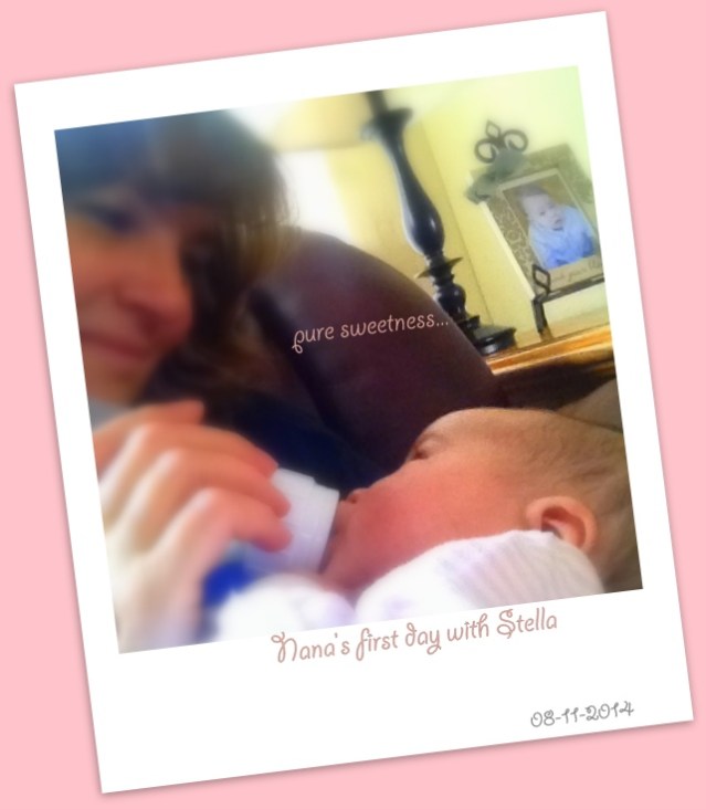 Nana's First Day with Stella