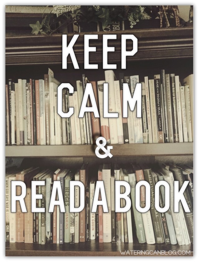 Keep Calm and Read A Book