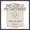 The Shepherd-Psalm 23